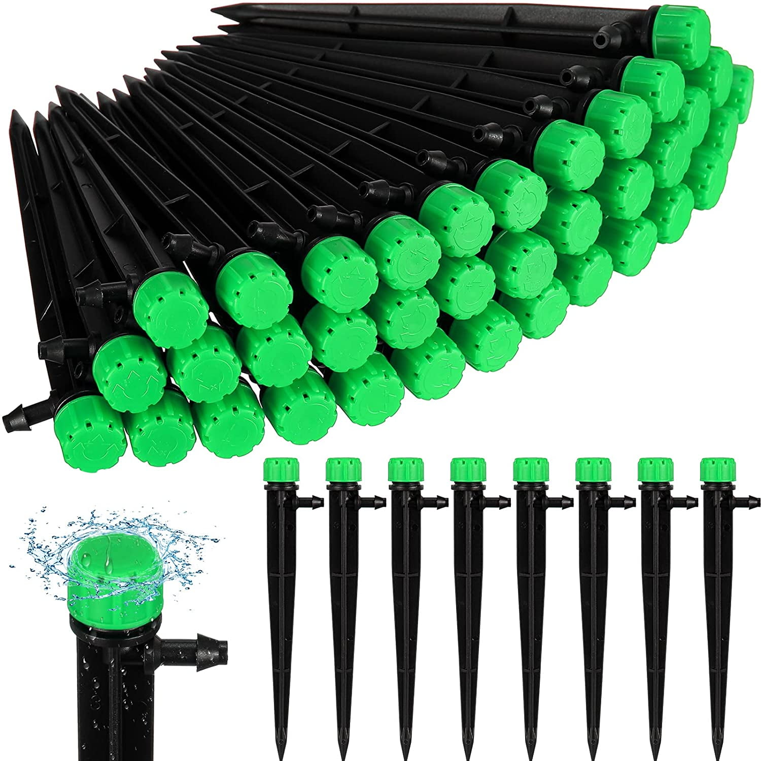 200 Pcs Drip Irrigation Emitters Drip Irrigation System Drip Irrigation