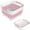 Pink, variant on Pink Collapsible 2.4 Gal Dish Basin Multiuse Washing Tub