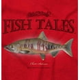 thumbnail image 2 of Gill McFinn Chum Salmon Fish Fishing Womens Fitted Plus Size Graphic Tee Brisco Brands 2X, 2 of 5