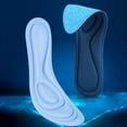 thumbnail image 6 of Soumake 1 Pair Women Men Insoles 3D Design High Elasticity Anti-Slip Super Soft Breathable Sweat Absorption Sponge Nano Deodorant Women Insoles Sports Accessories Fashion, 6 of 7