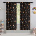 thumbnail image 5 of Blackout Kids Curtains,Black Halloween Pumpkin Faces Childrens Insulated Curtains Set Of 2,Bedroom Essentials,Toddler Room Decor 42"x63", 5 of 5