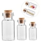 thumbnail image 3 of 10 piezas de tapón de corcho para botella de vidrio, decoración DIY, mini botella de vidrio, mini tarro de mensaje, corcho, pequeña botella de deseos de vidrio para fiesta de boda (10 ml-10 piezas), 3 of 6