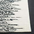 thumbnail image 3 of SAFAVIEH Metro Kent Striped Area Rug, Black/Ivory, 8' x 10', 3 of 8