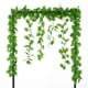 thumbnail image 4 of PARED VERDE ARTIFICIAL COLGANTE, DECORACIÓN INTERIOR, PLANTA SIMULADA ENREDADERA, 4 of 9