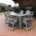 thumbnail image 6 of highwood  Eco-friendly Synthetic Wood Hamilton 7-piece Rectangular Counter-height Dining Set, 6 of 11
