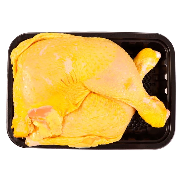 Pierna y muslo de pollo corte americano por kg  peso aprox por charola 800 g