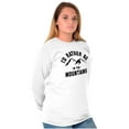 thumbnail image 4 of Rather Be In Mountains Hiking Life Long Sleeve TShirt Men Women Brisco Brands L, 4 of 6