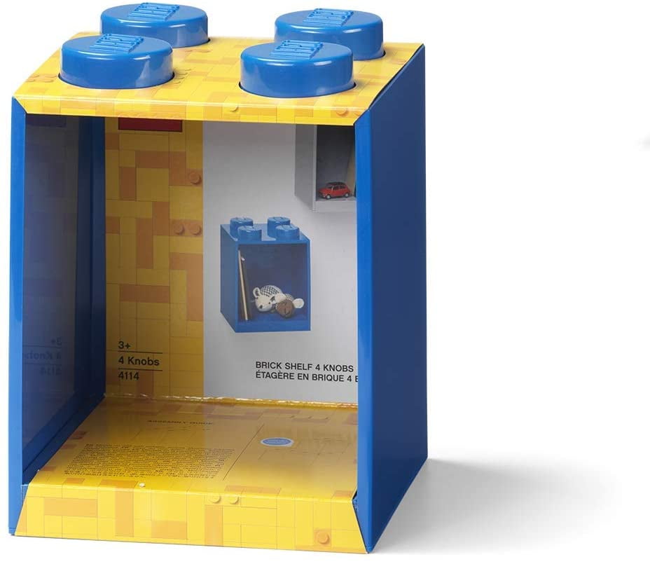 LEGO Storage Products: 41141731 4-Stud Brick Shelf Blue