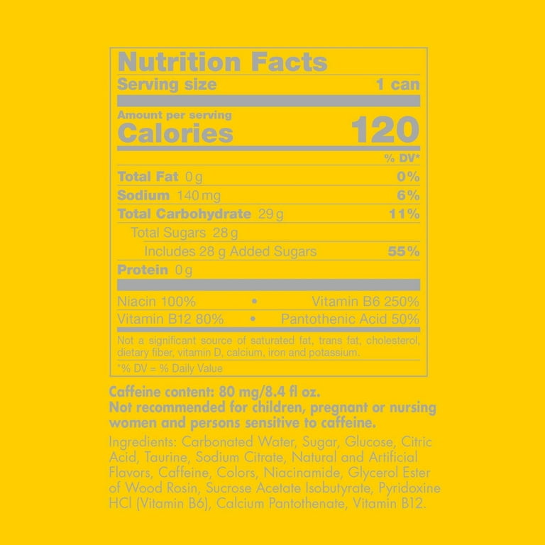 Red Bull Yellow Edition Tropical Energy Drink, 8.4 fl oz, 6 Packs of 4 Cans Red Bull Yellow Edition Tropical Energy Drink, 8.4 fl oz, 6 Packs of 4 Cans