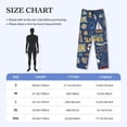 thumbnail image 4 of Zufioo Marine Nautical Mens Pajama Pants Sleep & Lounge Pants Sleepwear Pants(Available in Big & Tall)-Small, 4 of 6