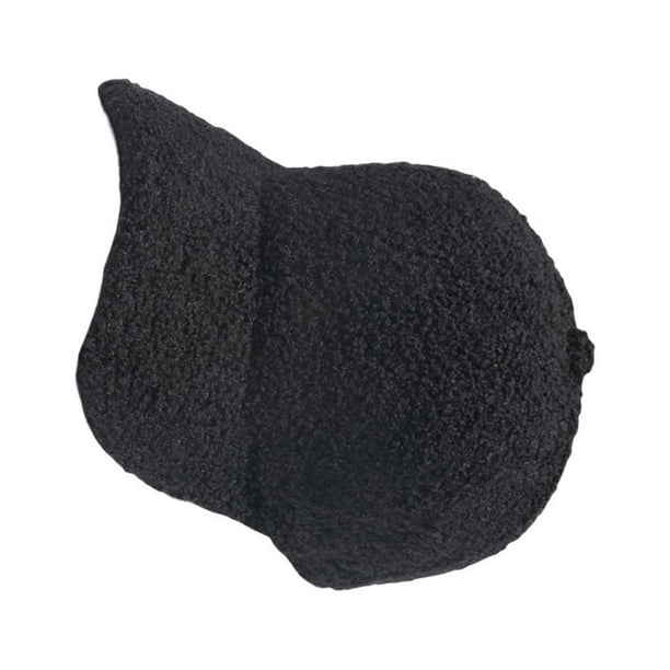 Gorras de béisbol Sonducket invierno Espesar Ajustable Color sólido Sombrero de mujer 56-60cm