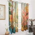 thumbnail image 2 of Shuihui Flower Modern Window for Living Room Curtains for Child Bedroom Kitchen Decor Blinds Drapes, 2 of 7