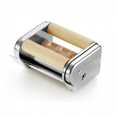 Pasta Wheel - Ovente Ravioli Maker Attachment for PA515 Series Pasta Maker, Comes with BONUS 2-Wheel BPA-Free Pasta Cutter, Detachable, Chrome-Plated Stainless Steel (ACPPA7000S)