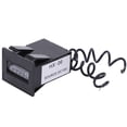 thumbnail image 1 of Pulse Counter, Electromagnetic Counters Screw Fixed Installation 6 Digits Electronic Pulse Counter  For Recording Cumulative For Industry 12V, 1 of 8