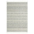 thumbnail image 2 of Abani Cabo Collection Grey 4' x 6' Diamond Tribal Moroccan Area Rug, 2 of 5