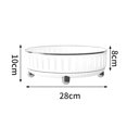 thumbnail image 4 of 360-Degree Rotating Makeup Organizer for Dresser, Cosmetic Storage with Compartments for Perfumes,White,A, 4 of 5