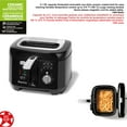 thumbnail image 4 of Starfrit 2.5L Oil Fryer with Removable Ceramic Bowl - Adjustable Temperature Control - Magnetic Power Socket and Large Viewing Window, 4 of 10