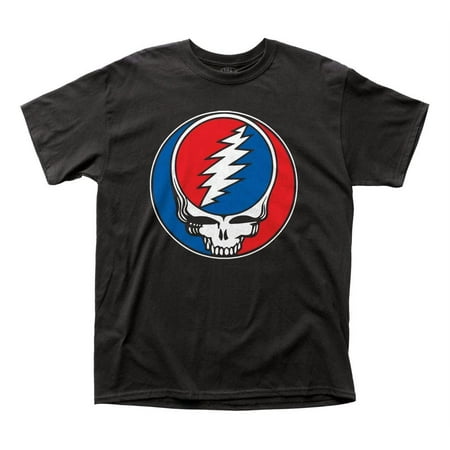 Grateful Dead Steal  Your Face T-Shirt - Black - Large