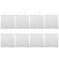 thumbnail image 2 of 10 Uds. Bolsas de regalo de flores transparentes, bolsas de mano para embalaje de regalo, bolsas de compras reutilizables de PVC, 2 of 6