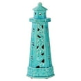 thumbnail image 2 of Benzara Lighthouse Figurine with Cutout and Seashell-Color:Blue, 2 of 2