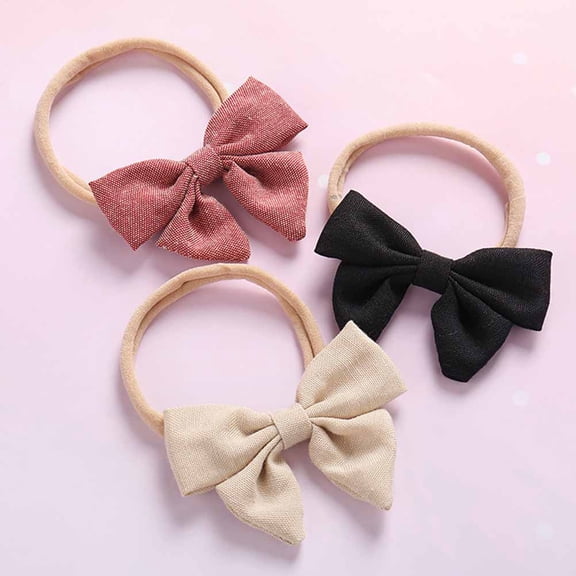 Minkissy Soft Headbands for Girls Headband Beige Breathable Hair Accessory for Daily Wear 1Pcs