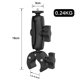 thumbnail image 1 of Montaje de abrazadera de manillar de motocicleta para Insta360 One X2, X, One R, GO 2, GoPro Hero, accesorios de adaptador de montaje de abrazadera Super Black, 1 of 2