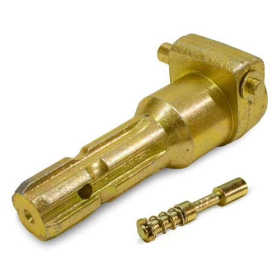 Quick Release Tractor PTO Shaft Extender, 1-3/8" Male x 1-3/8" Female 6 Spline, 70