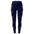 thumbnail image 3 of WILLBEST Leggings de Yoga de Cintura Alta con Estampado Navideño para Mujer, Cómodos, Elásticos Y Deportivos, 2108 Chica, 3 of 4