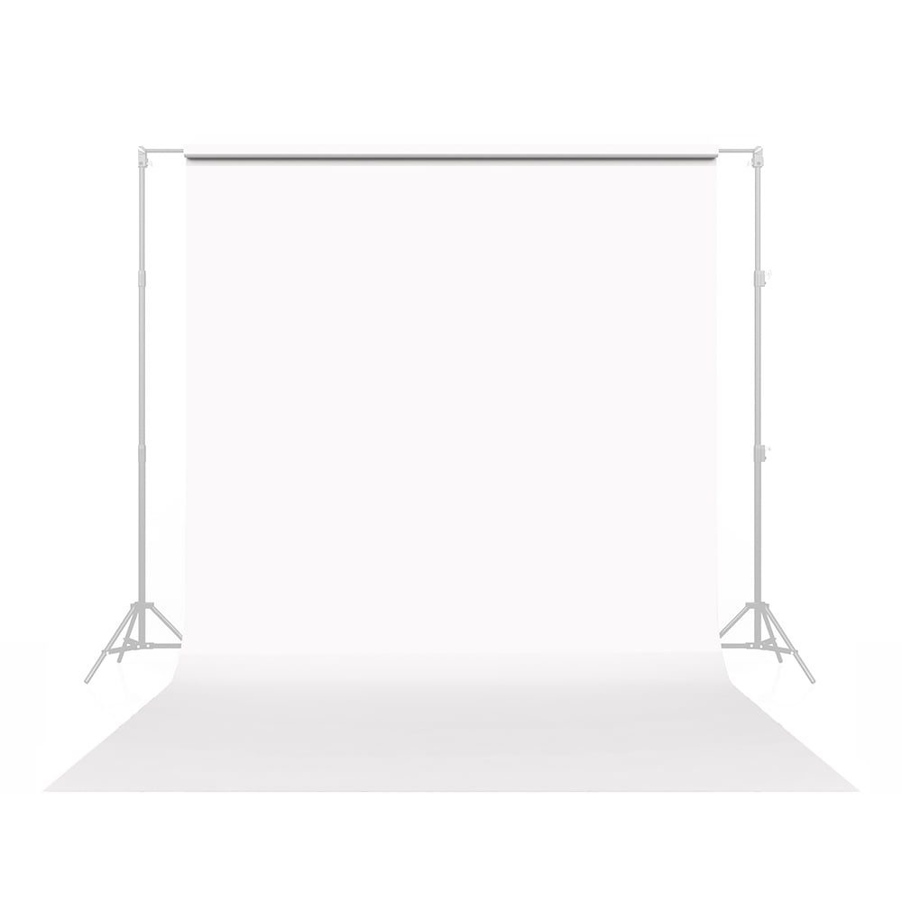 Savage Seamless Paper Photography Backdrop 1 Super White (107 in x 36 ft) for Youtube Videos