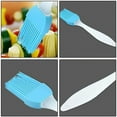 thumbnail image 6 of Triani 4 Pack Silicone Pastry Brush Heat Resistant Basting Brushes Spread Oil Butter Sauce Marinades for BBQ Grill Barbecue Baking Kitchen Cooking(Green,Red,Yellow,Blue), 6 of 8
