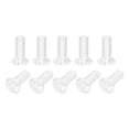 thumbnail image 1 of Unique Bargains M6x16mm Plastic Phillips Machine Screws, PC Flat Head Machine Bolts 10 Pack, 1 of 4