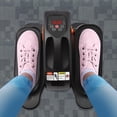 thumbnail image 3 of 17*14*8.66 Orange Black Floor Standing Electric Ellipse Leg Exerciser with Remote Control for Homes, Gyms, 3 of 20