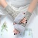 thumbnail image 3 of Guantes de mujer, guantes sin dedos de otoño, suaves, de moda para invierno, guantes a prueba de viento para Gris claro, 3 of 7