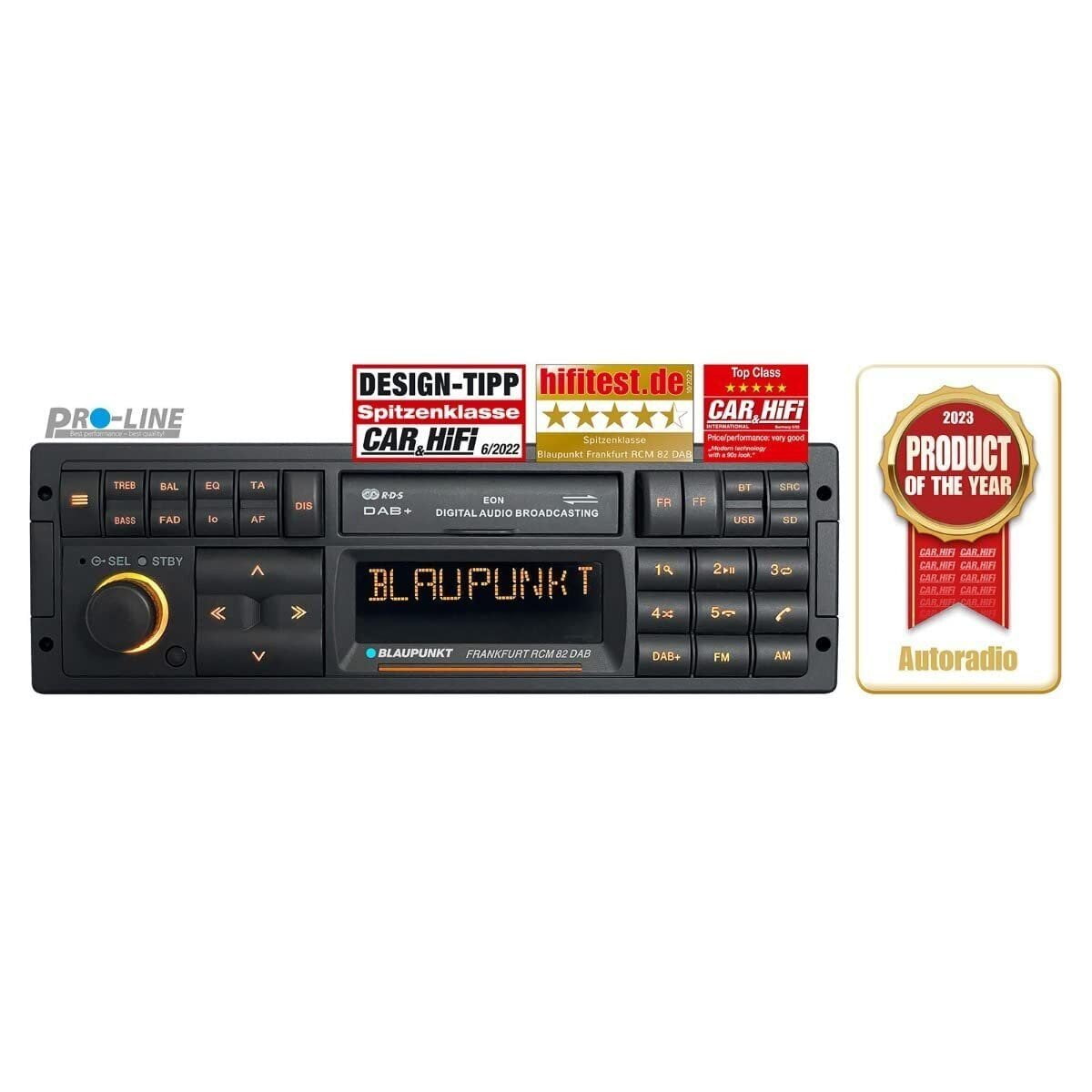 Blaupunkt FRANKFURT RCM 82 DAB Legacy Car Stereo with Bluetooth