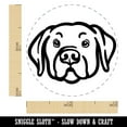 thumbnail image 2 of Labrador Retriever Dog Head Self-Inking Rubber Stamp Ink Stamper - Purple Ink - Mini 1/2 Inch, 2 of 7
