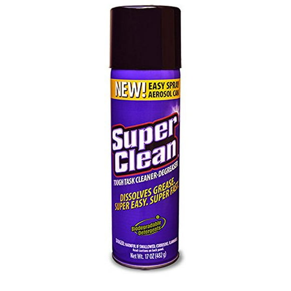 SuperClean 309017-6PK Degreaser/Aerosol, 17 fl. oz., 6 Pack