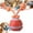1pc*Orange, variant on Power Tail 2.0 Dog Toy, Powertail 2.0 Moving Dog Ball with Touch Motion Activated, Interactive Toys with Motion Activated, Rolling Ball for Puppy/Small, USB Rechargeable