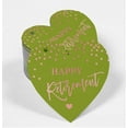 thumbnail image 2 of Inkdotpot Pack Of 50 Real Rose Gold Foil Paper Tags Happy Retirement Favor Hang Tags, 2 of 6