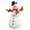 As shown, variant on JIhuahe Christmas Hat Snowman Sculpture Decorations for Home Decor, Festive Holiday Accents with Santa Hat and Snowman Design for Indoor Display and Seasonal Setup