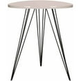 thumbnail image 3 of SAFAVIEH Wolcott Retro Mid-Century Lacquer Side Table, Taupe/Black, 3 of 4