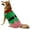 Red Green White, variant on DcoolMoogl Dog Christmas Elf Costume Winter Pet Vest Cosplay Puppy Small Large Dogs Christmas Outfit