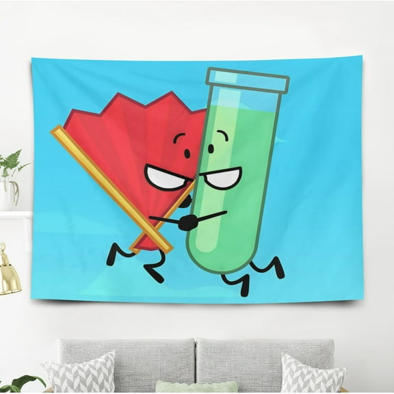 Shovelware Brain Game Roblox Pattern Wall Hanging 50*60 Inches High-Quality Peach Skin Velvet Material Classic And Charming