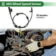 thumbnail image 2 of Unique Bargains ABS WheelSpeed Sensor ABS Sensor Anti-lock Braking System Sensor for Alfa Romeo Giulietta  940 2010-2020 No.51850919 Rear Left Right, 2 of 7