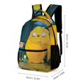 thumbnail image 4 of Adventure Time Jake The Dog Backpacks Lightweight Casual Bookbags Travel Daypack Bookbags, 4 of 8