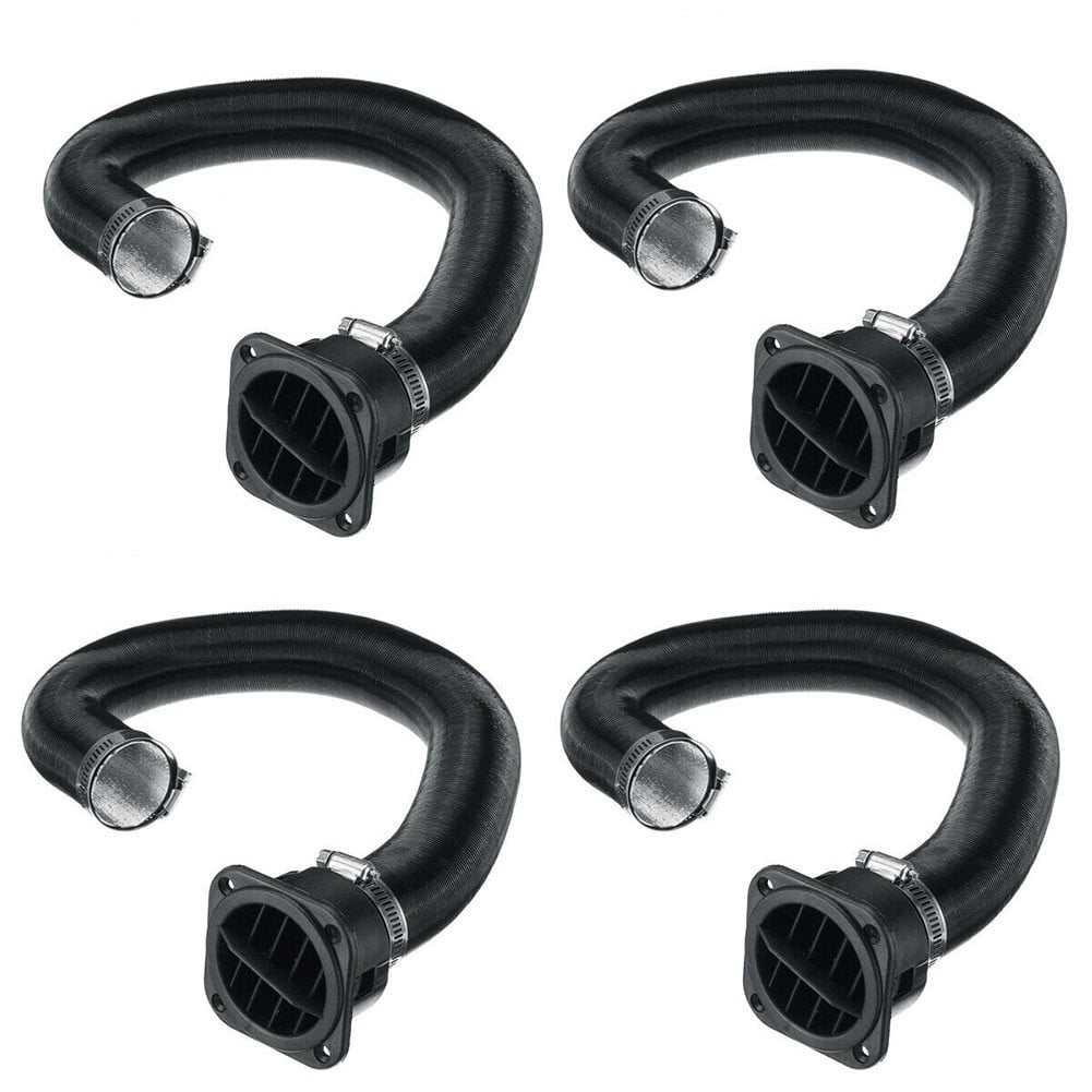 Coconut Ok 4X 42Mm Heater Duct Pipe with for Air Vent Compatible with for Air Diesel Heaters for Car Truck Boat and Heavy Machinery+