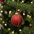 thumbnail image 4 of 9PCS Christmas Ball Ornaments 3.15'' Shatterproof Foam Hanging Balls Christmas Tree Decoration Ornaments for Xmas Holiday Party Wedding Decor, Red, 4 of 7