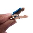 thumbnail image 3 of Card Photo Clothespin Pegs Star Crafts Mini Wooden Clip 50pcs Blue, 3 of 5