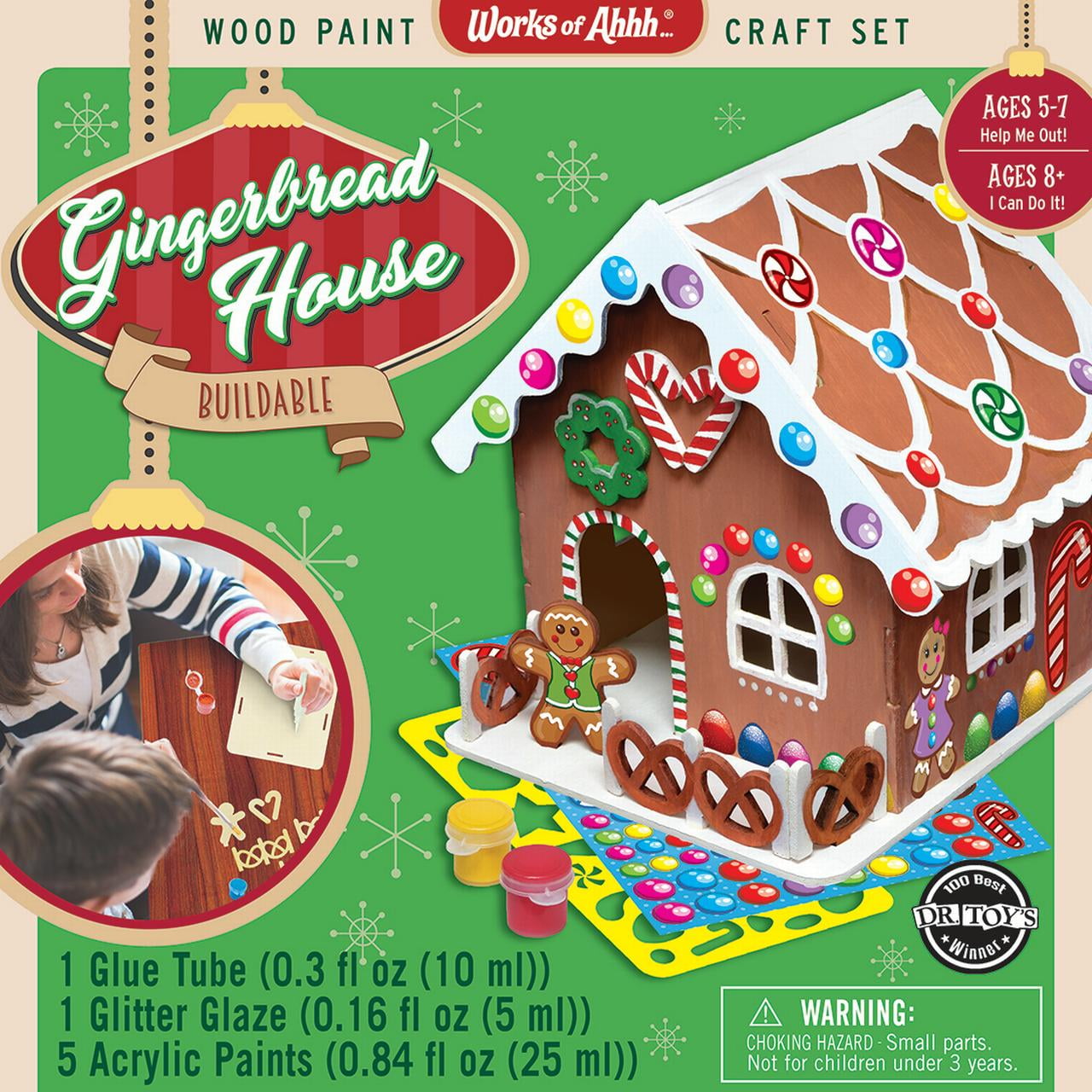 MasterPieces Holiday Kit Buildable Gingerbread House
