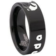 thumbnail image 6 of Panda Tungsten Carbide Ring, 6 of 9