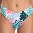 thumbnail image 6 of Women 2 Piece Bikini Sets High Cut Bathing Suits Bandeau Swimsuits, 6 of 6